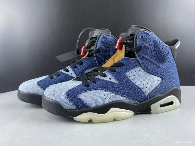 Air Jordan Denim Washed CT5350-401 6 0818
